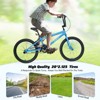 CAVINAS 20IN Kids Bike with Steel Frame, Single-Speed Freestyle Bicycle for Easy Riding, Mini Bike for Boys and Girls Ages 7 and Up - 2 of 4