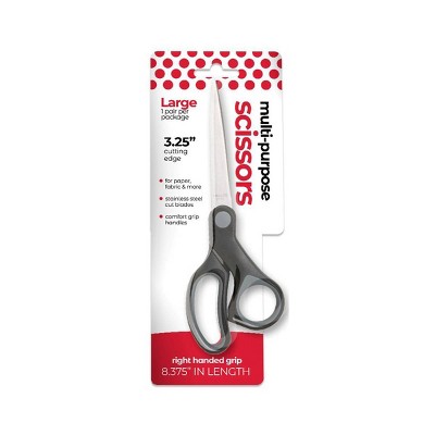 Natural Home Scissors: Steel Craft Cutting Materials, Red, 4" Length, Compatible with Movers & Shapers Pro