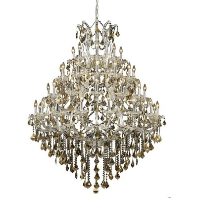 Elegant Lighting Maria Theresa 49 - Light Chandelier in  Chrome