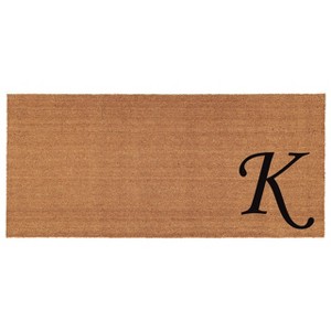Calloway Mills 153622448A Urban Chic Monogram Doormat 2 ft. x 4 ft. - 1 of 4