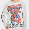 Boys' Spider-Man Long Sleeve Graphic T-Shirt - Beige - 2 of 4