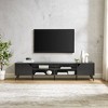 Mid-Century Modern Wide Storage TV Stand for TVs up to 90" - Saracina Home - 4 of 4