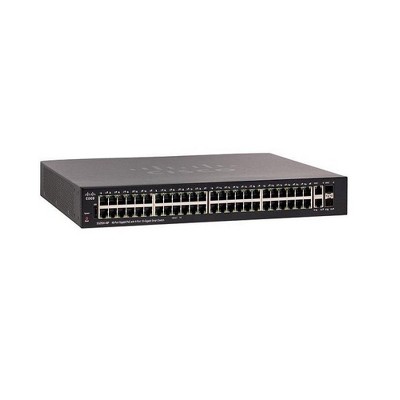 Cisco SG250X-48-K9-NA 48-Port Gigabit 4-Port 10-Gigabit Smart Switch (Manufacturer Refurbished)