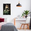 Stupell Industries Cat in Elegant Dress Floating Frame Canvas Art - 3 of 4