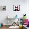 Stupell Industries Happy Panda Bear with Donut, 25" x 25" - 2 of 4