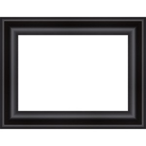 Amanti Art Grand Black Framed Dry Erase Magnetic Board - 1 of 4