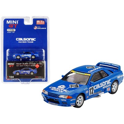 Nissan Skyline GT-R (R32) Gr. A RHD #12 "Calsonic" Japan JTCC (1993) Ltd Ed 2400 pcs 1/64 Diecast Model by True Scale Miniatures