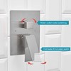 2-Handle 2-Spray 12 in. Square High Pressure Shower Faucet in Polished Chrome (Valve Included) - 4 of 4