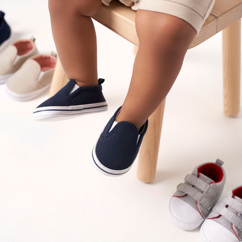 Gerber Infant Baby Slip-On Sneakers, 2 of 10
