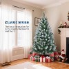 Artificial Christmas Tree with Pinecones, Foldable Stand, Holiday Decoration for Home, Office or Events, Green - 4 of 4