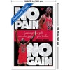 Trends International Michael Jordan - No Pain No Gain Framed Wall Poster Prints - 3 of 4