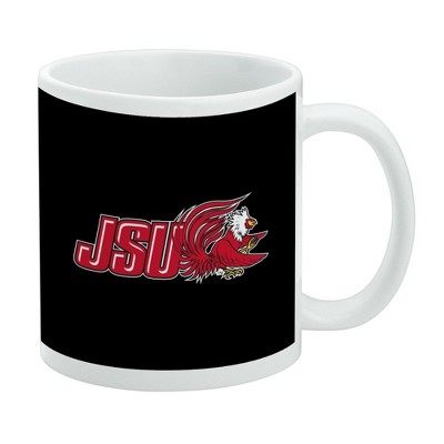 Jacksonville State University Secondary Logo Ceramic Coffee Mug Novelty Gift Mugs for Coffee Tea and Hot Drinks 11oz White