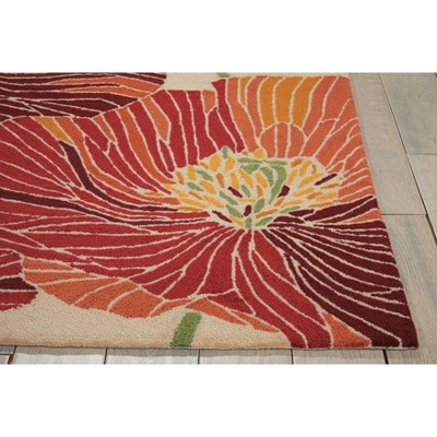 Sunset Dreams Handmade Braided 5' x 7' Synthetic Area Rug
