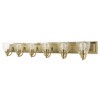 Livex Lighting Birmingham 6 - Light Vanity in  Antique Brass - 2 of 2