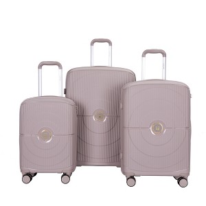 Whisen 3-Piece Set(20/24/28 in.) Luggage Sets Hardshell Lightweight Suitcase with TSA Lock - 1 of 4
