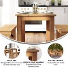 Taylor & Logan 46"x30" Ingles Rectangular Dining Table - 2 of 4