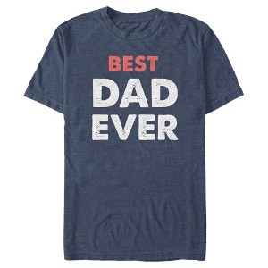 Men's Lost Gods Best Dad Ever Distressed T-Shirt - 1 of 4