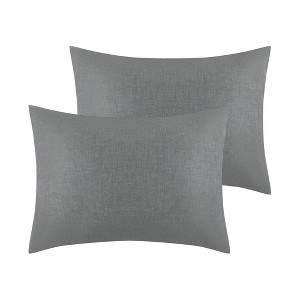 Unique Bargains Polyester Envelope Closure Soft and Breathable Pillowcases 2 Pcs - 1 of 4