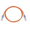 Monoprice Cat6A Ethernet Patch Cable - 5 Feet - Orange (10 Pack) Snagless RJ45 550Mhz UTP Pure Bare Copper Wire 10G 30AWG - SlimRun Series - 4 of 4