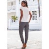 Women's Ribbed Short Sleeve Top - LASCANA - 2 of 4