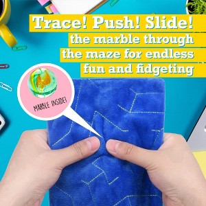 Impresa [2 Pack] Monkey Marble Maze Sensory Toys - Fabric Marble Fidget Toy to Help Focus and Concentration - 1 of 4