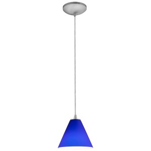 Access Lighting Martini 1 - Light Pendant in  Brushed Steel - 1 of 1