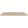 vidaXL Floating Wall Shelves 2 pcs Oak 35.4"x9.3"x1.5" MDF - 4 of 4