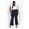 Women's Plus Size Kiana Pant - navy | CITY CHIC - 3 of 4