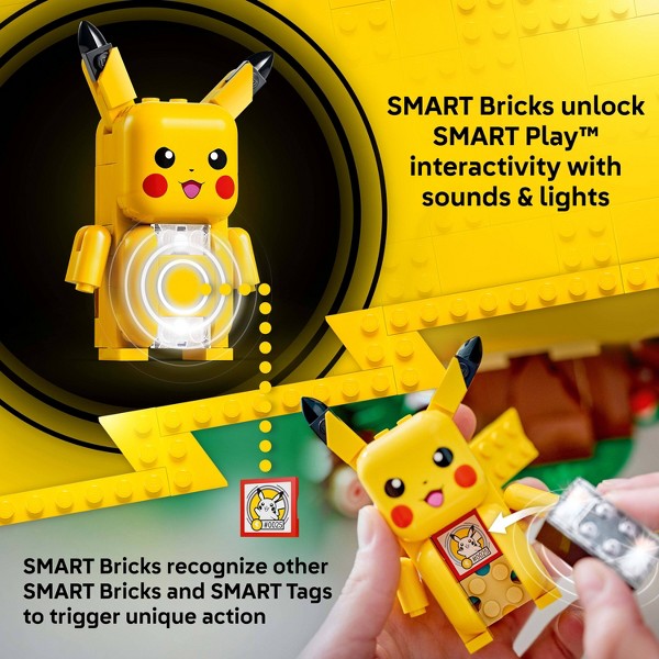 LEGO Pokémon SMART Play: Casa de Entrenamiento con Pikachu 72164 4