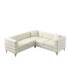 VYNXARIA 81.5-Inch Oversized Corner Sofa, L-Shaped Sectional Couch, 5-Seater Corner Sofas with 3 Cushions - 3 of 4
