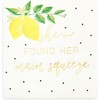 Sparkle and Bash 100 Pack She Found Her Main Squeeze Napkins, Lemon Party Supplies for Bridal Shower - 4 of 4