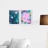 15" x 21" (Set of 2) Boho Plants and Ocean Framed Wall Art Prints Pink - Wynwood Studio: Modern Portrait Digital Art - 4 of 4