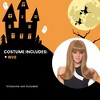 Costume Culture by Franco LLC Mod Fashion Women's Costume Wig - Honey Blonde - 4 of 4