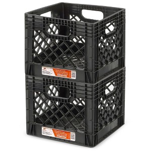 Juggernaut Storage Stackable Storage Crate with Handles - 1 of 4