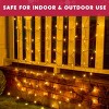 Joyfy 2-Pack 100 Warm White Christmas Net Lights for Indoor & Outdoor Decorations, Christmas Events, Christmas Eve Night Decor, Christmas Tree, Bushes - 4 of 4