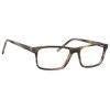 Esquire Designer Mens Rectangular Frame Eyeglasses EQ1527 in Moss/Brown-53mm - 2 of 3
