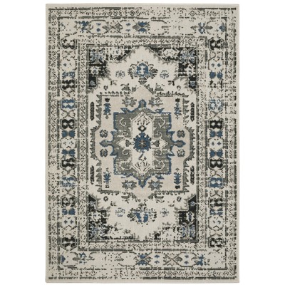 Oriental Weavers Torrey 5561H Light Grey/ Grey Indoor/Outdoor Area Rug - 6'7" x 9'2"