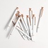 U Brands 12ct Monterey Pens - White: Ubrand Ballpoint, 1.0mm, Black Ink, Aesthetic School Supplies, Office Stationery - 2 of 4