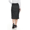 Medichic Women Professional Stretch Five Pocket 'Debra' Scrub Skirt Scrubs, White, Small - 2 of 4