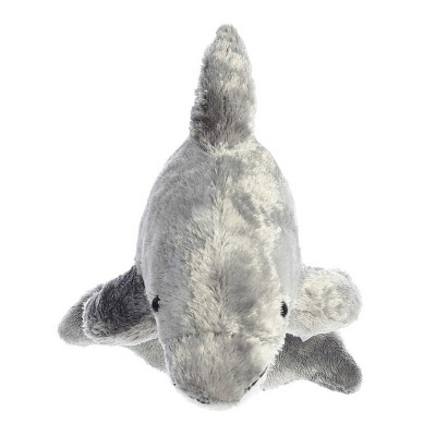 Aurora Flopsie 12" Drake Dolphin Grey Stuffed Animal : Target
