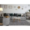 Rug Branch Contemporary Tonal/Solid, Trellis Grey Indoor Area Rug - 2 of 4