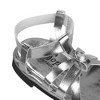 Sophia’s Metallic Flat Dress Shoes for 18” Dolls, Silver - 3 of 3