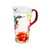 Evergreen Ceramic Travel Cup, 17 OZ. ,w/box, Garden Hummingbird - 2 of 4