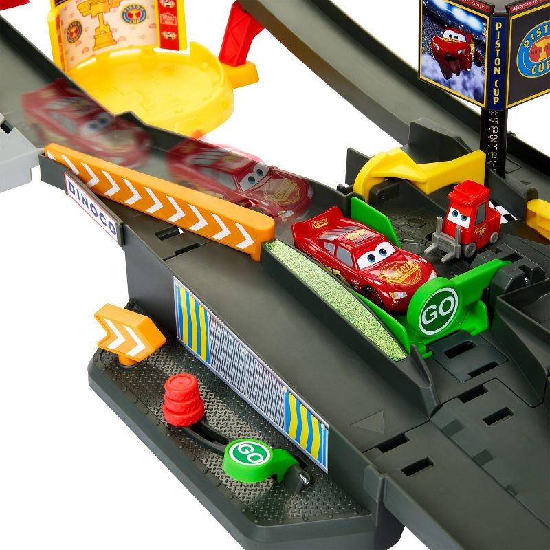 Disney and Pixar Cars Piston Cup Action Speedway Playset, 6 of 8