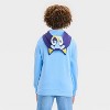 Boys' Bluey Character Hooded Sweatshirt - Light Blue - 3 of 4