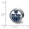 Black Bow Jewelry Sterling Silver Edmonton Oilers NHL Bead Charm - 3 of 4