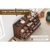 12 Drawer Dresser for Bedroom with Power Outlet, 61 Inch Wooden Storage Cabinet for Bedroom, Closet, or Living Room - 3 of 4