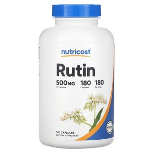 Nutricost Rutin, 500 mg, 180 Capsules - 1 of 2