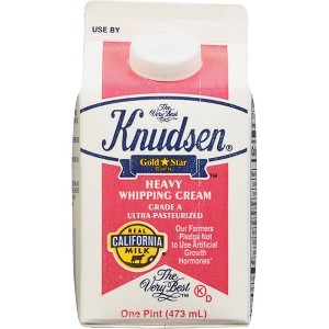 Knudsen Heavy Whipping Cream - 16 fl oz (1pt) - 1 of 4