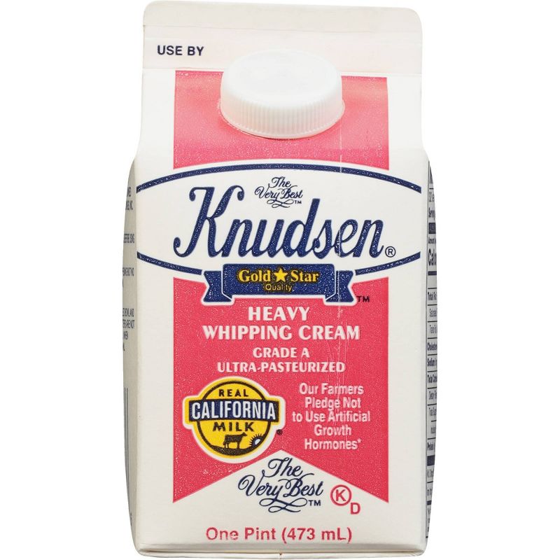 Knudsen Heavy Whipping Cream - 16 fl oz (1pt), 1 of 6